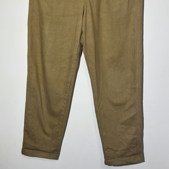 COS Tan Midrise Relaxed Fit Wide Leg Pants Size 29 - Picture 3 of 13